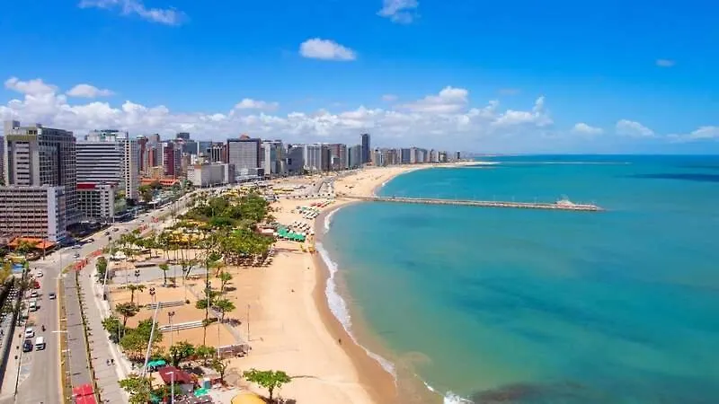 Apartamento Alto Padrao Moderno Frente A Praia Com 2 Quartos Melhor Localizacao Beira Mar Fortaleza  0*, Fortaleza (Ceara)